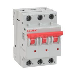 Автоматический выключатель DKC YON MD63-3D50-6
