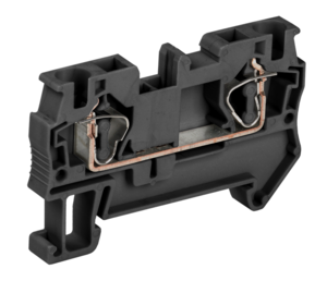 Клемма пружинная IEK КПИ 2в-4 41А черная