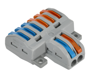 Строительно-монтажная клемма IEK СМК 222-4126 проходная разветвительная