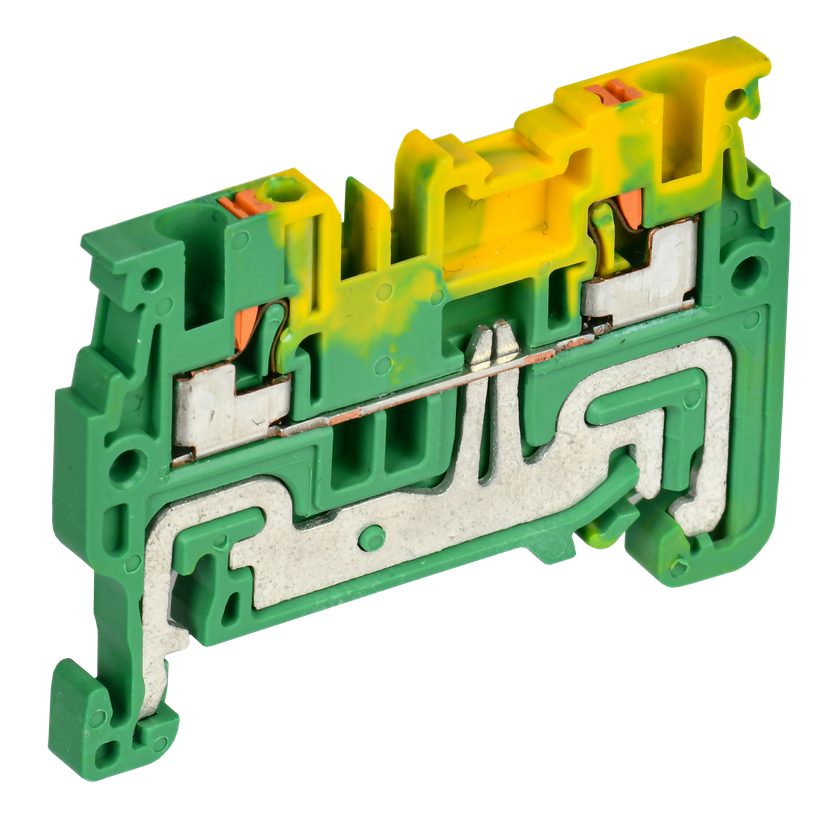 Колодка клеммная IEK CP-PEN заземляющая 1,5мм2 желто-зеленая купить с доставкой по РФ