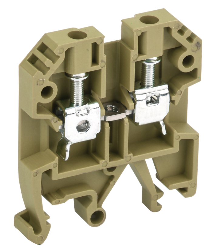 Клемма винтовая IEK КВИ-4мм2 желтая купить с доставкой по РФ