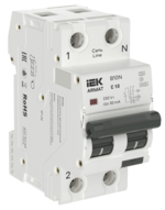 Автоматический выключатель дифференциального тока IEK ARMAT B10N 1P+NP C10 30мА тип A (36мм) купить с доставкой по РФ