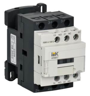 Контактор IEK КARMAT МИ-А-10612 LC1D 6А 48В/АС3 1NO/1NC