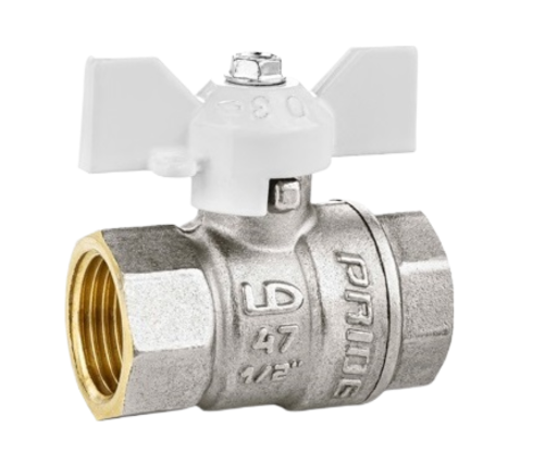 Шаровой кран LD Pride 47.15.В-В.Б (white) с биркой купить с доставкой по РФ