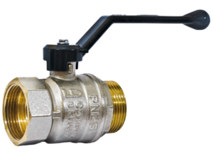 Шаровой кран LD Pride 47.15.В-Н.Р (white) с биркой