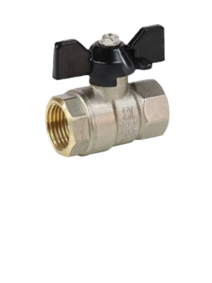 Шаровой кран LD Pride 47.20.В-В.Б (white) с биркой