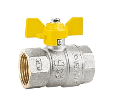 Шаровой кран LD Pride 47.20.В-В.Б GAS с биркой купить с доставкой по РФ