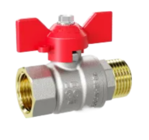 Шаровой кран LD Pride 47.20.В-Н.Б (red)