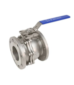 Кран шар Benarmo SS304 4120HA 2-х сост Ду20 Ру40 фл полн п/эл рук купить с доставкой по РФ