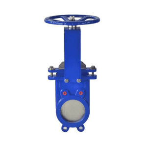 Задвижка шибер чуг м/фл Ду150 Ру16 2/ст EPDM Benarmo