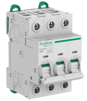 Автоматический выключатель (АВ) Systeme Electric Systeme9 C 40A 3P 10kA 400В