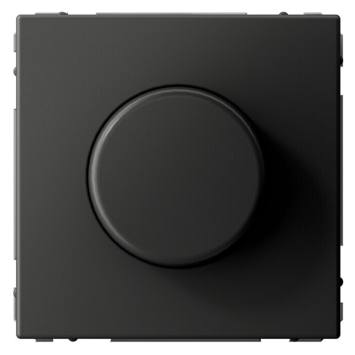 Светорегулятор (диммер) повор-нажим Systeme Electric ARTGALLERY, LED, RC, 400Вт, механизм, базальт купить с доставкой по РФ