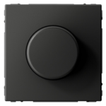 Светорегулятор (диммер) повор-нажим Systeme Electric ARTGALLERY, LED, RC, 400Вт, механизм, базальт купить с доставкой по РФ