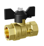 Шаровой кран LD PRIDE Кран д/маном шаровой 1/2''вн - М20x1,5 с бабочкой, со спуском купить с доставкой по РФ