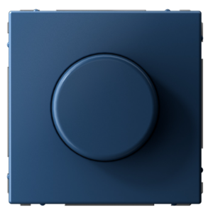 Светорегулятор (диммер) повор-нажим Systeme Electric ARTGALLERY, LED, RC, 400Вт, механизм, аквамарин