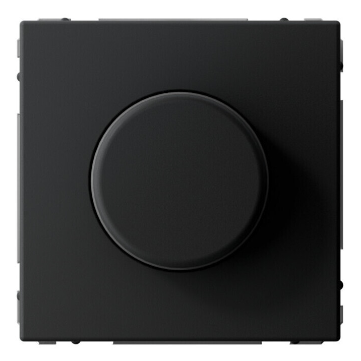 Светорегулятор поворотно-нажимной (диммер) Systeme Electric ArtGallery LED RC 400Вт механизм карбон купить с доставкой по РФ