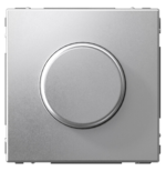 Светорегулятор поворотно-нажимной (диммер) Systeme Electric ArtGallery LED RC 400Вт механизм алюминий купить с доставкой по РФ