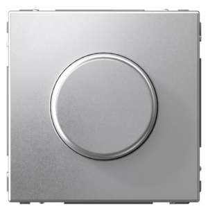 Светорегулятор поворотно-нажимной (диммер) Systeme Electric ArtGallery LED RC 400Вт механизм алюминий