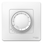 Светорегулятор (диммер) Systeme Electric BLANCA скрытой установки поворотно-нажимной универсальный 400Вт в сборе белый купить с доставкой по РФ