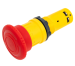 Кнопка аварийного останова Systeme Electric SB7 моноблочная 22мм красная, Ø40, повернуть для возвр, пластик, 1НЗ, IP65 купить с доставкой по РФ