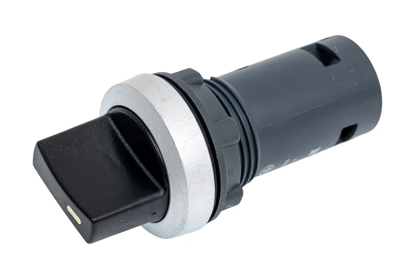 Переключатель Systeme Electric SB7 моноблочный 22 мм 2 позиции с фиксацией, металл, 1НО, IP65 купить с доставкой по РФ