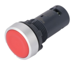 Кнопка Systeme Electric SB7 моноблочная 22 мм красная с возвратом, металл, 1НЗ, IP65 купить с доставкой по РФ