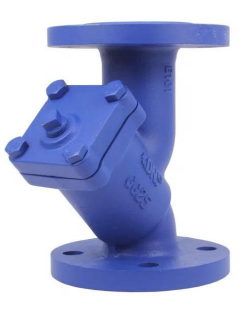 Фильтр сетчатый DN.ru FM1131MG-F Ду50 Ру16 чугунный, фланцевый, сетка SS304, уплотнение metal