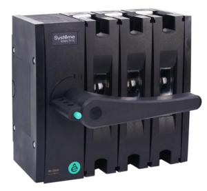 Выключатель-разъединитель Systeme Electric SYSTEMEPACT SD250 3P 200A рукоятка слева фронт(рукоятка заказывается отдельно)