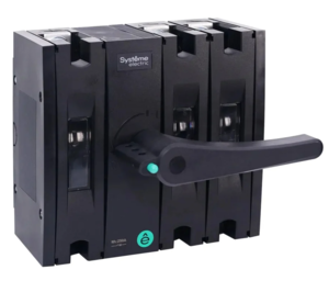 Выключатель-разъединитель Systeme Electric SYSTEMEPACT SD160 3P 63A рукоятка фронт центр(рукоятка заказывается отдельно)