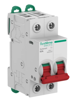 Выключатель нагрузки (ВН) Systeme Electric Systeme9 2P 63A 400В