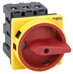 Выключатель-разъединитель Systeme Electric 3p 63a с красной рукояткой на дверцу 4 винтами купить с доставкой по РФ