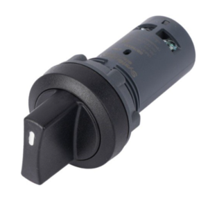 Переключатель Systeme Electric SB7 моноблочный 22 мм 2 позиции с фиксацией, пластик, 1НО+1НЗ, IP65