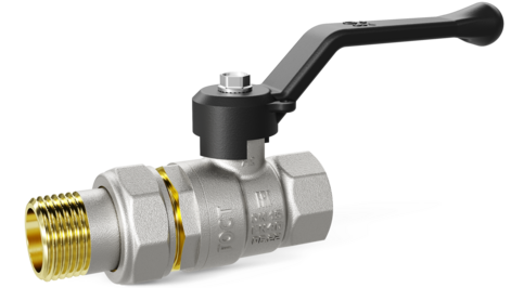 Кран латунный шаровой LD Pride 47.20.ГШ-В.Р купить с доставкой по РФ