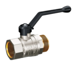 Кран шаровой латунный LD Pride 47.50 Ду50 В-Н рычаг стальной купить с доставкой по РФ