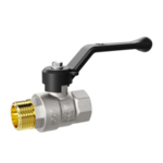 Кран шаровой латунь LD Pride 11б27п1 Ду25 Ру40 ВР/НР рычаг синий (6) купить с доставкой по РФ