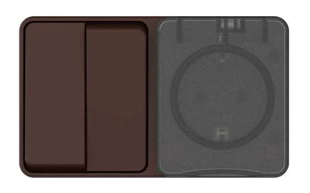 Блок: розетка з/к со шт. 16А, выключатель 2-клав.10А, Systeme Electric AtlasDesign PROFI IP54 О/У коричневый купить с доставкой по РФ