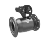 Кран шаровой сталь вода LD КШЦФЭ Ду150 Ру25 фл полный проход под эл/привод купить с доставкой по РФ