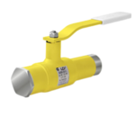 Кран шаровой сталь газ LD КШЦС Ду25 Ру40 ВР/приварка стандартный проход купить с доставкой по РФ