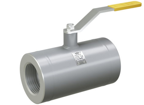 Кран шаровой цельносварной LD муфтовое соединение неполнопроходной Ду100 Ру25 купить с доставкой по РФ