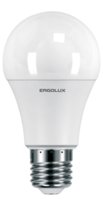 Светодиодная лампа Ergolux LED-A60-15W-E27-6K (ЛОН 15Вт Е27 6500К 220-240В, ПРОМО) купить с доставкой по РФ