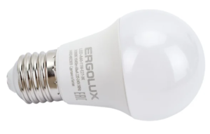 Светодиодная лампа Ergolux LED-A60-11W-E27-3K (ЛОН 11Вт Е27 3000К 220-240В, ПРОМО)