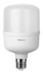 Светодиодная лампа Ergolux LED-HW-90W-E40-6K серия PRO (90Вт E40 6500К 150-260В) купить с доставкой по РФ
