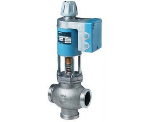 Регулирующий клапан Siemens PN16, DN 50, KVS 30, AC/DC 24 В купить с доставкой по РФ