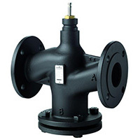 Регулирующий клапан Siemens регулирующий, 3-ходовой седельный, фланцевый, pn16, dn150, kvs 315 SIEMENS купить с доставкой по РФ