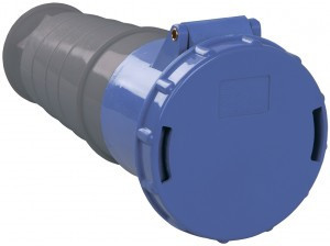 Силовой разъём IEK 63А 220В 2P+PE ССИ-233 IP54 купить с доставкой по РФ