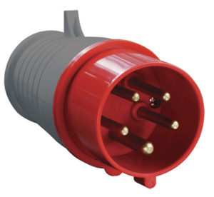 Силовой разъем IEK 16А 3P+PE+N 380В IP44 ССИ-015