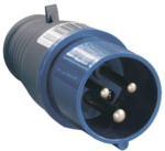 Силовой разъем IEK 16А 2P+PE 16А 220В IP44 ССИ-013 купить с доставкой по РФ