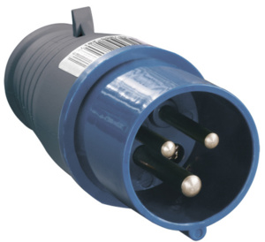 Силовой разъем IEK 16А 2P+PE 16А 220В IP44 ССИ-013