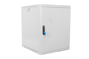 Шкаф для сетевого оборудования настенный 19" 12U ЦМО ШРН-12.500.1 металлическая дверь серый