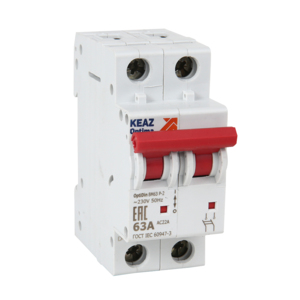 Рубильник КЭАЗ модульный 2п 20а optidin bm63p ухл3